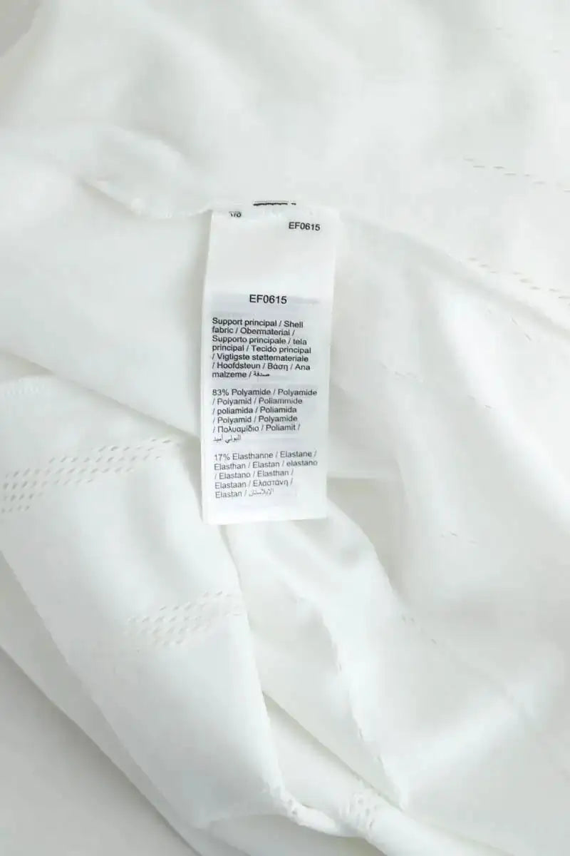 Robe Lacoste Blanc en Polyamide