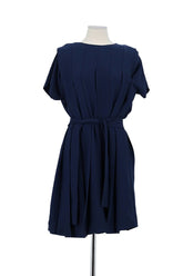 Robe Lacoste Bleu en Coton, taille S - Seconde Main