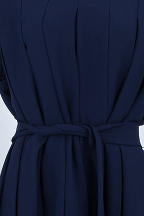 Robe Lacoste Bleu en Coton