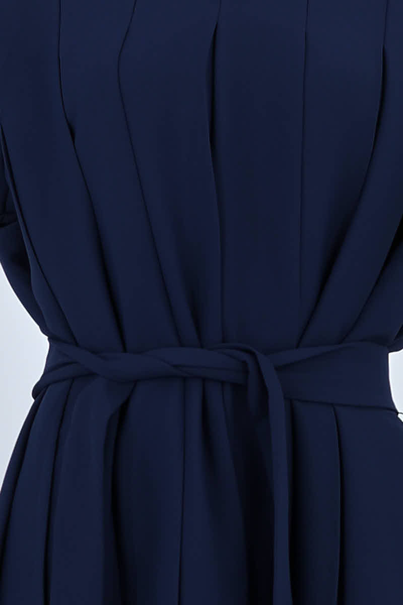 Robe Lacoste Bleu en Coton