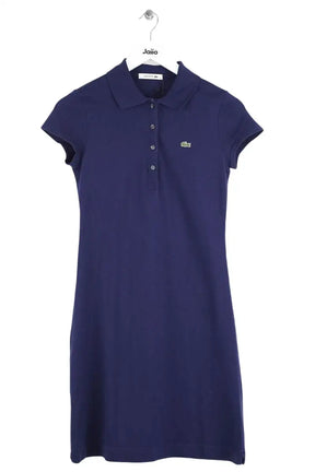 Robe Lacoste Bleu en Coton, taille XS - Seconde Main