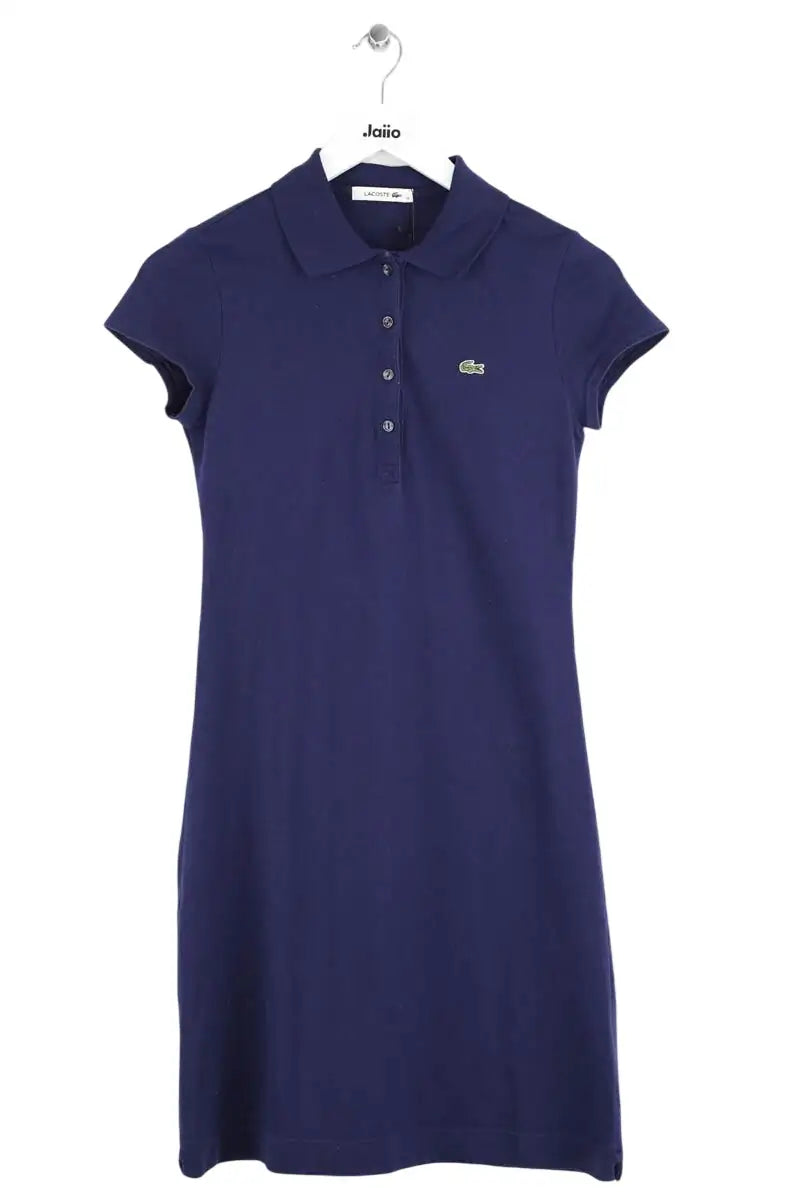 Robe Lacoste Bleu en Coton, taille XS - Seconde Main