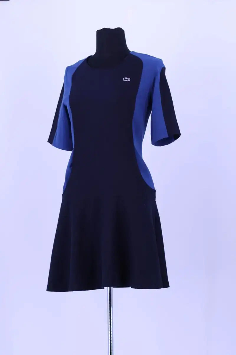 Robe Lacoste Bleu en Viscose