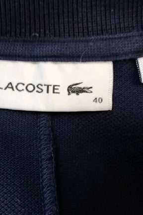 Robe Lacoste Marine en Coton