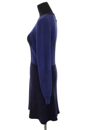 Robe Lacoste Marine en Coton