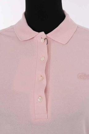 Robe Lacoste Rose en Coton