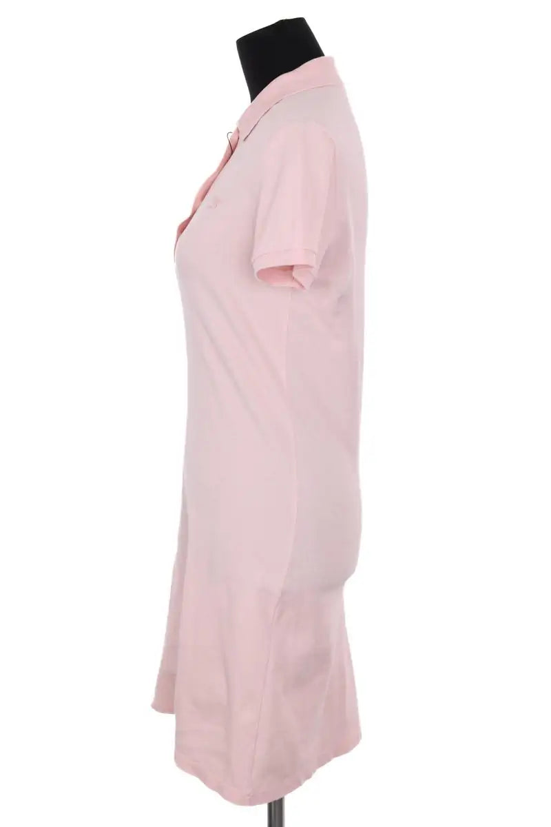 Robe Lacoste Rose en Coton