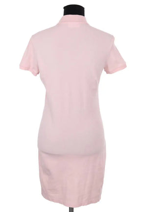 Robe Lacoste Rose en Coton