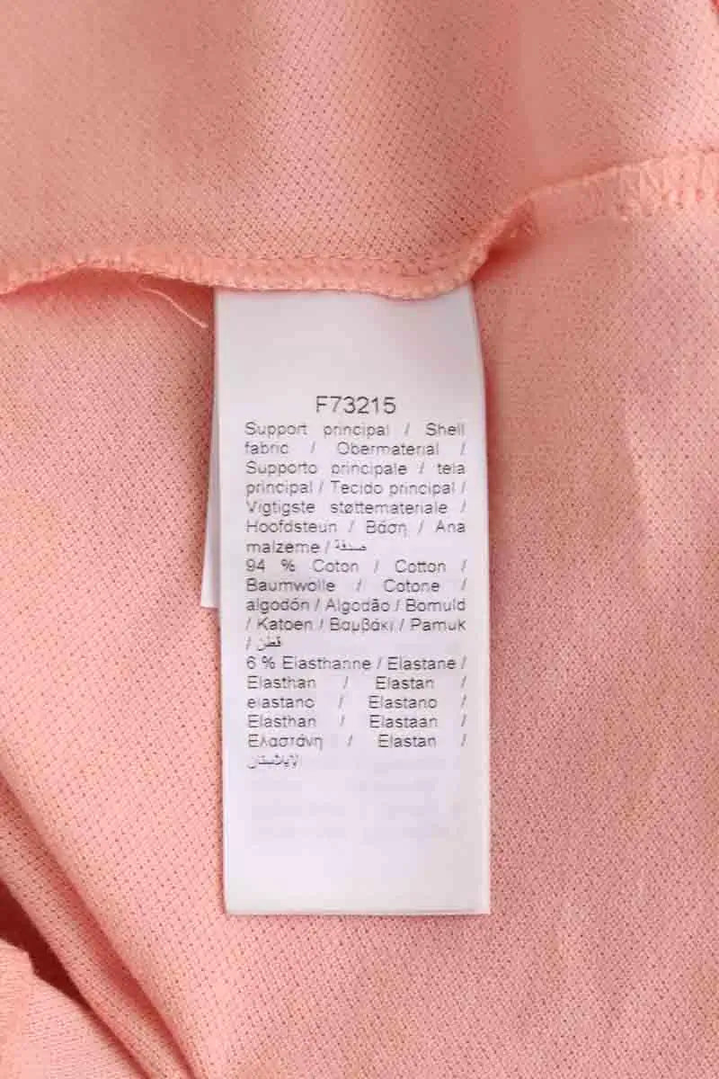 Robe Lacoste Rose en Coton