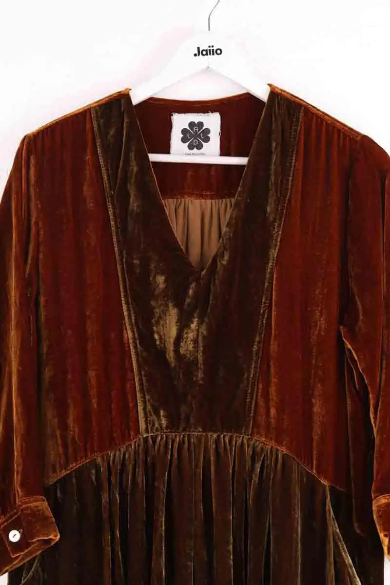 Robe Ladl Marron en Synthétique
