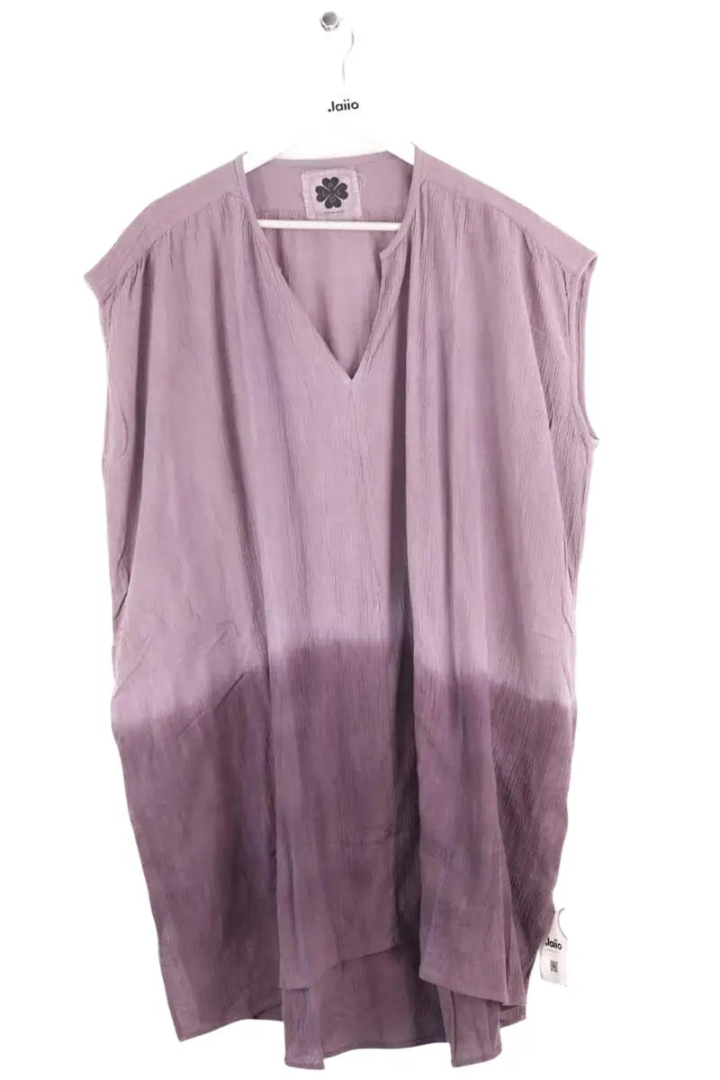 Robe Ladl Violet en Coton, taille L - Seconde Main