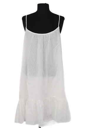 Robe Lalide à Paris Daniela Blanc en Coton, taille L - Seconde Main