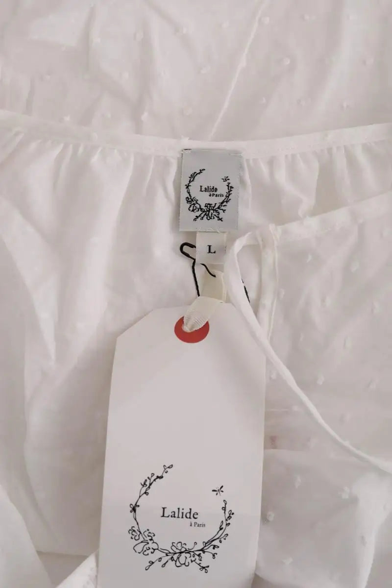 Robe Lalide à Paris Daniela Blanc en Coton
