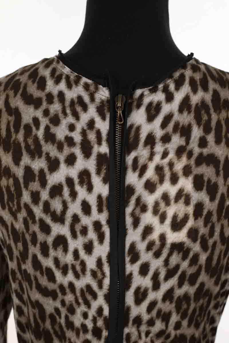 Robe Lanvin Marron en Soie