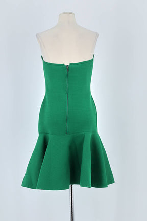 Robe Lanvin Vert en Polyamide