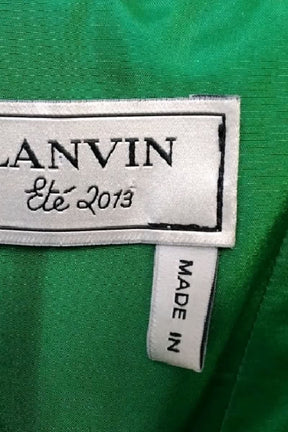 Robe Lanvin Vert en Polyamide