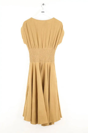 Robe Laurence Bras Camel en Coton