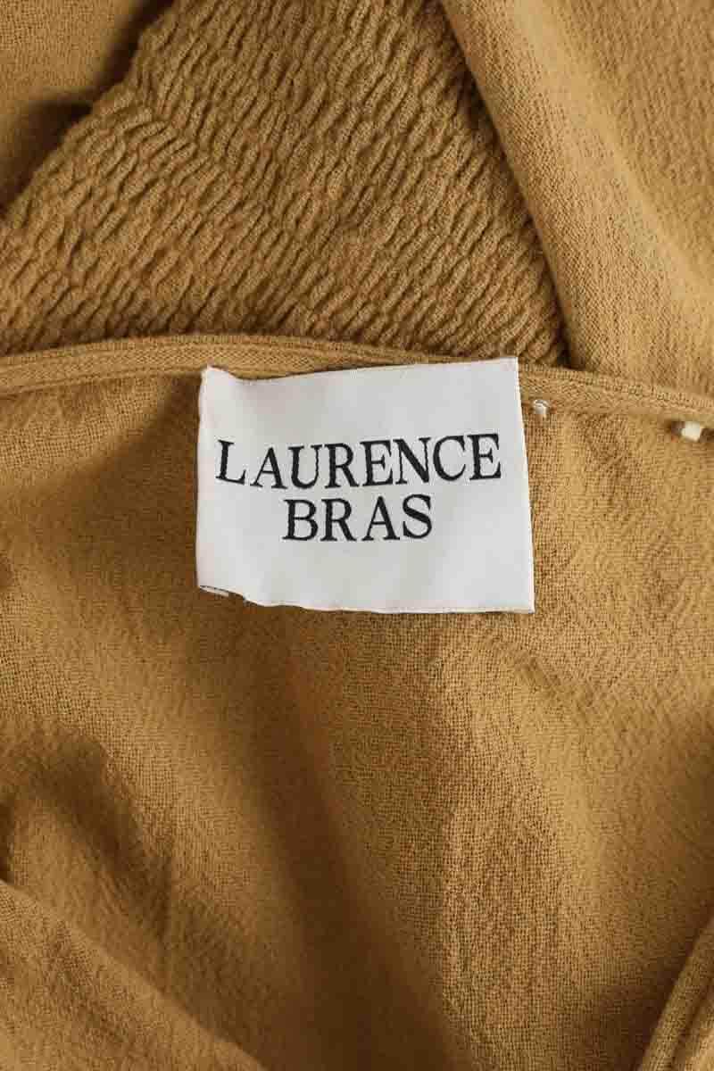 Robe Laurence Bras Camel en Coton