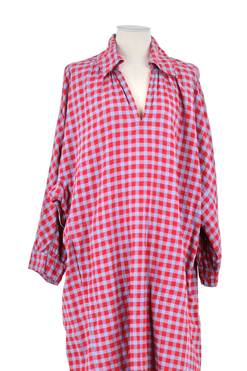 Robe Laurence Bras Rose en Coton, taille L - Seconde Main