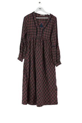 Robe Leon & Harper Bordeaux en Coton, taille M - Seconde Main