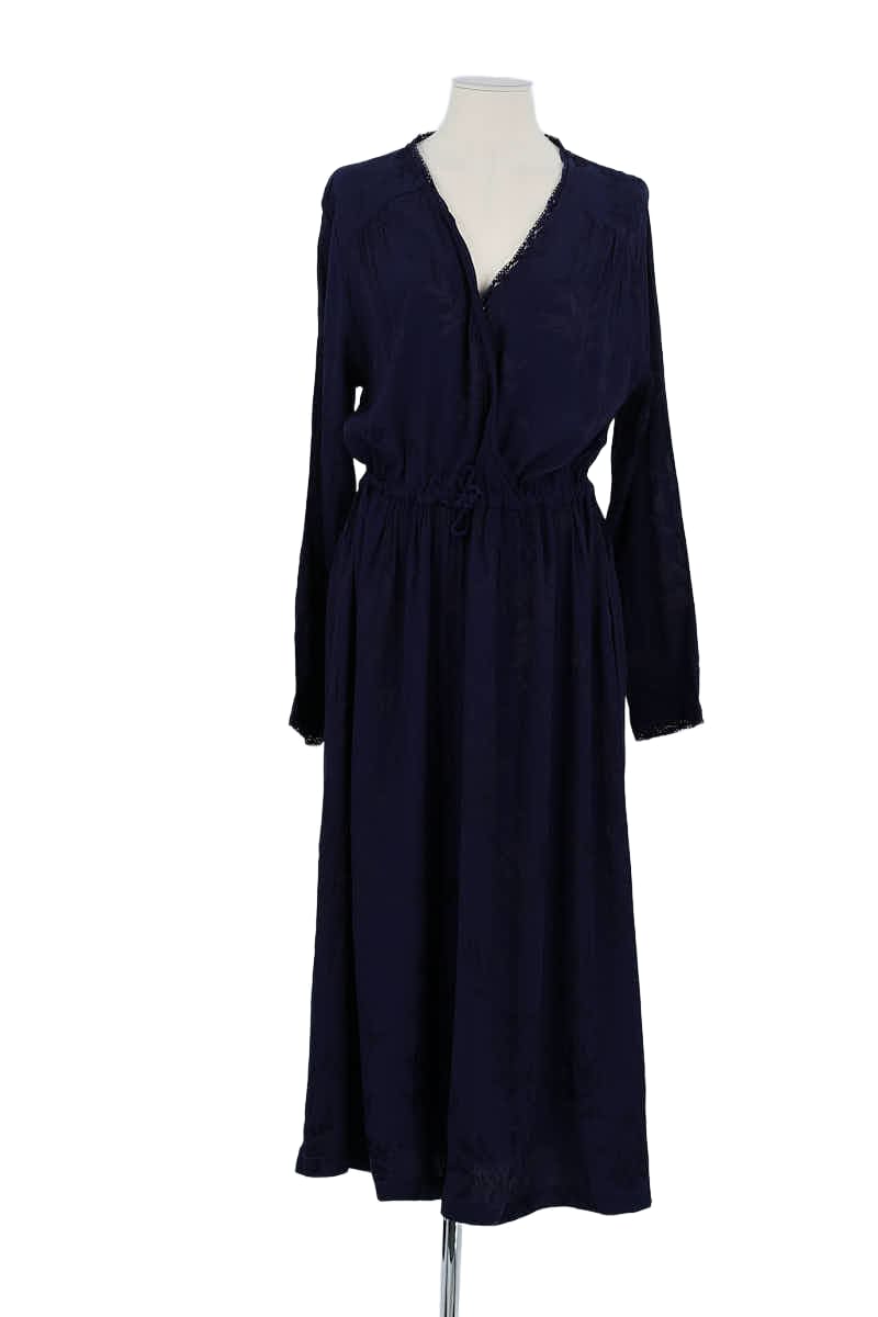Robe Leon & Harper Marine en Viscose, taille S - Seconde Main