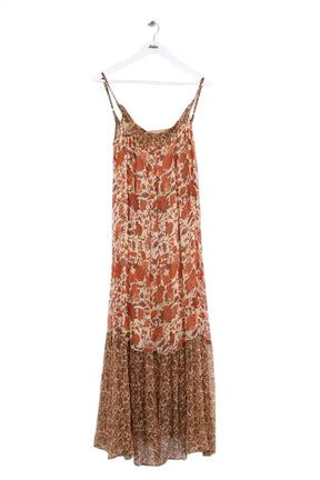 Robe Léonie Beige en Viscose, taille XS - Seconde Main