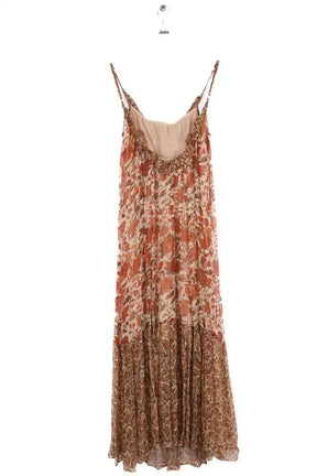 Robe Léonie Beige en Viscose
