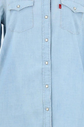 Robe Levi's Bleu en Coton