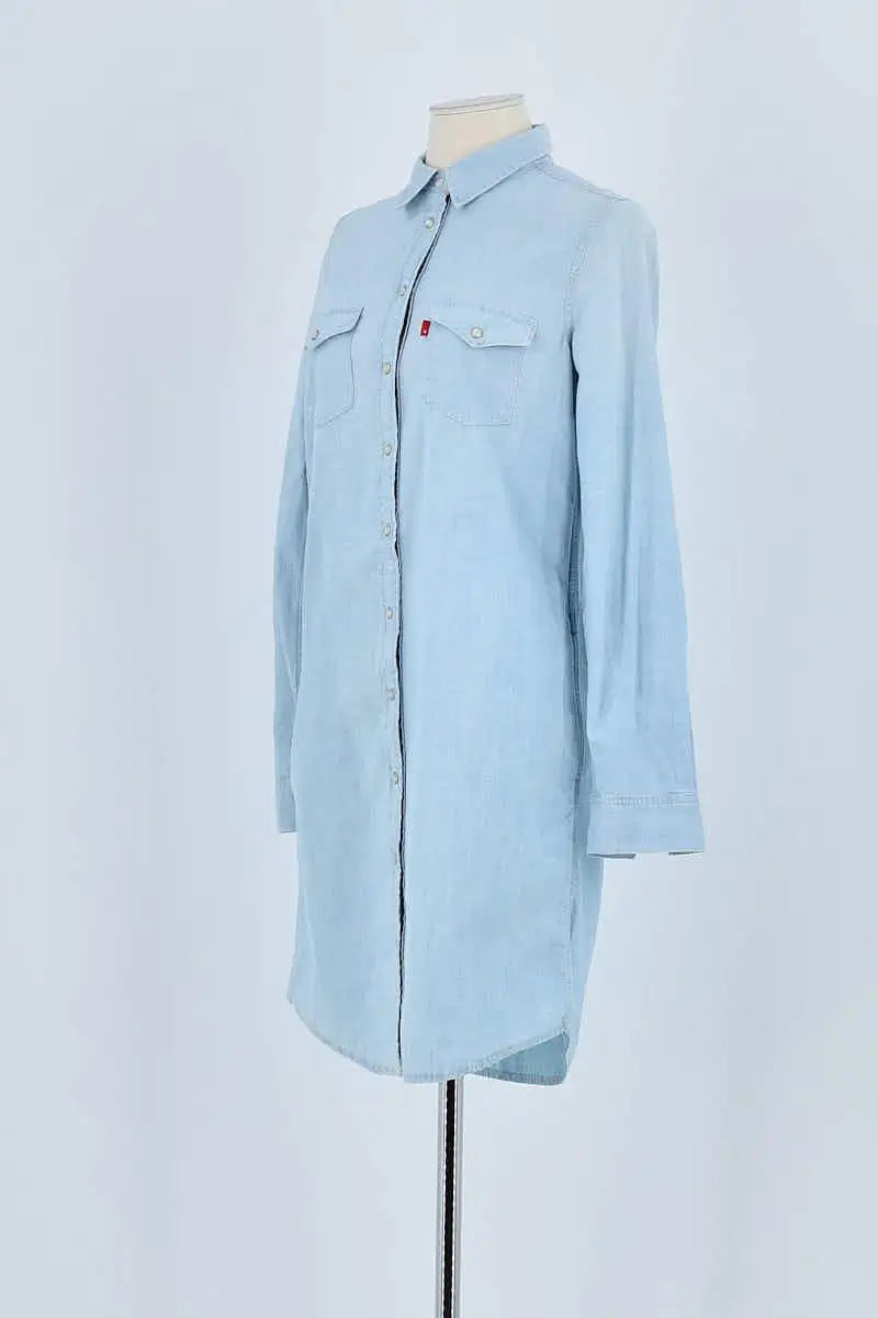 Robe Levi's Bleu en Coton