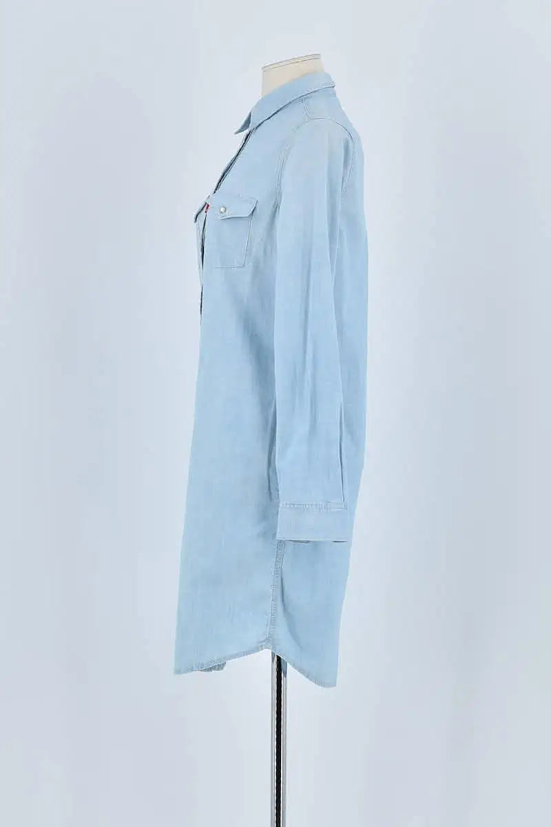 Robe Levi's Bleu en Coton