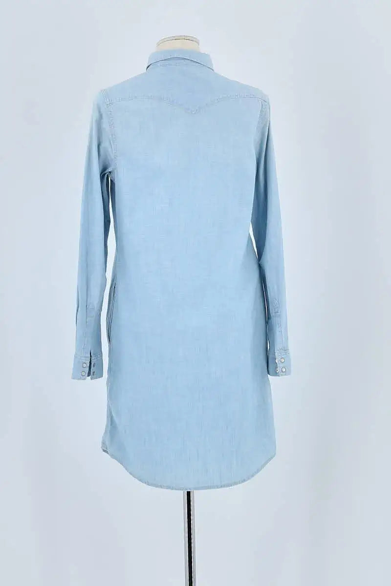 Robe Levi's Bleu en Coton