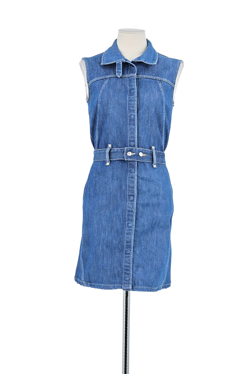 Robe Levi's Bleu en Coton, taille XS - Seconde Main