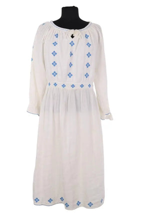 Robe Liilu Blanc en Coton, taille M - Seconde Main