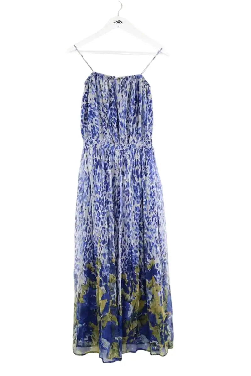 Robe Liu Jo Bleu en Soie, taille S - Seconde Main