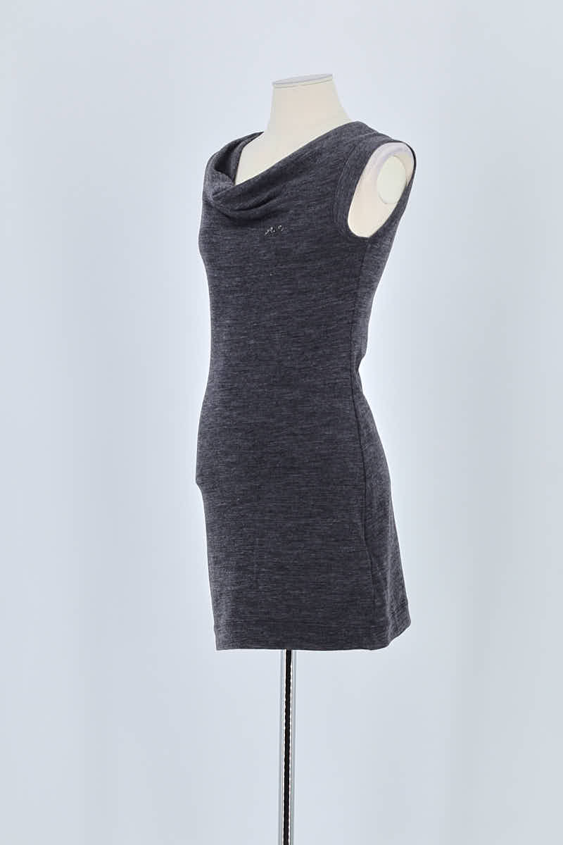 Robe Liu Jo Gris en Laine