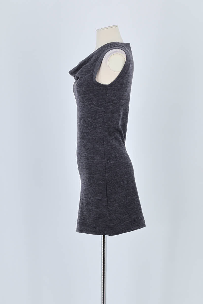 Robe Liu Jo Gris en Laine