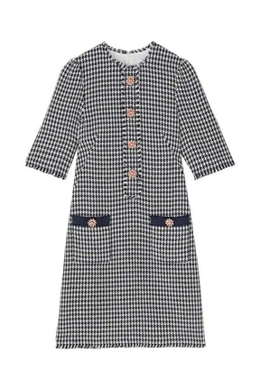 Robe LK Bennett Bleu en Coton