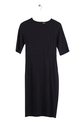 Robe LK Bennett Davina Marine en Synthétique, taille L - Seconde Main