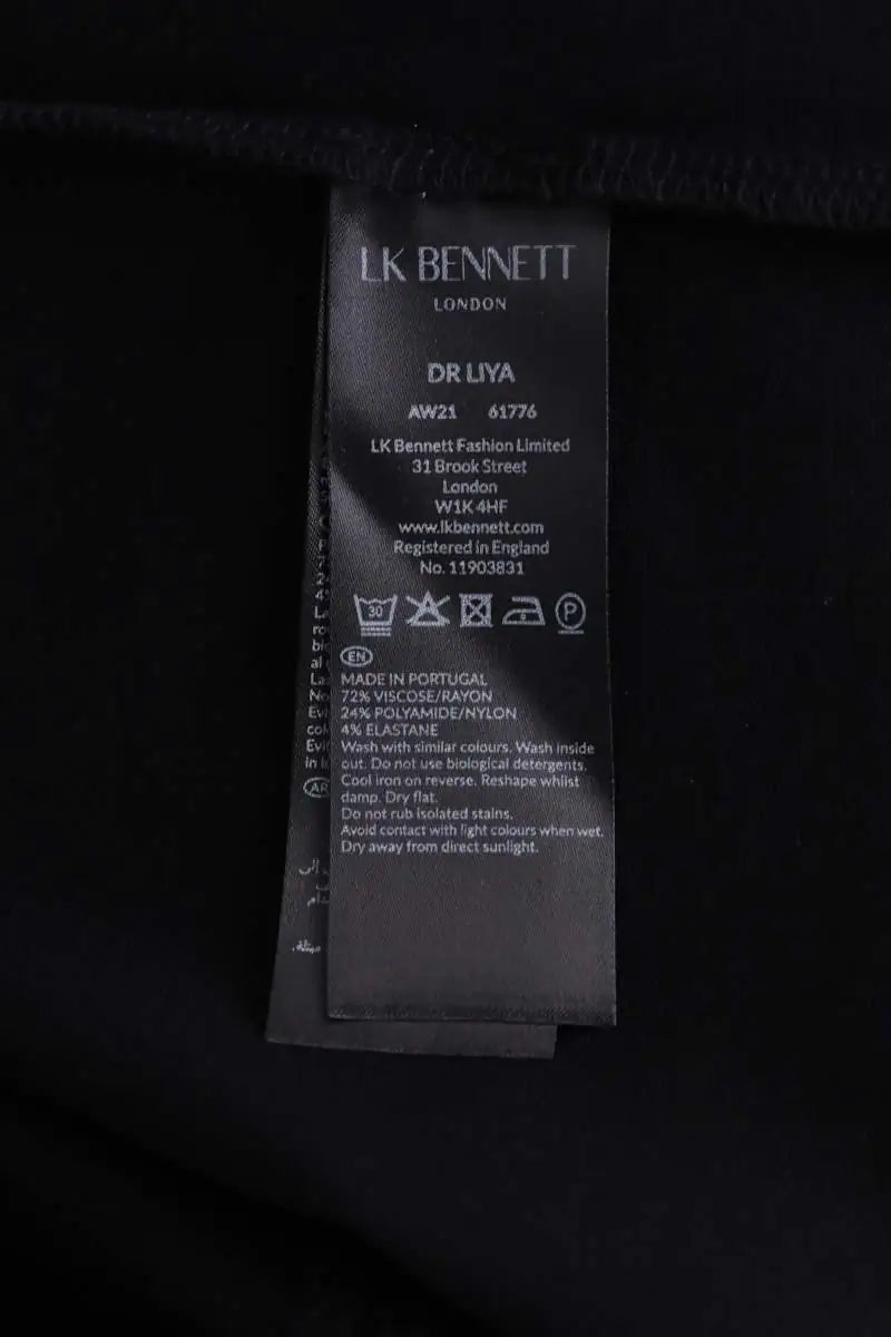 Robe LK Bennett Davina Marine en Synthétique