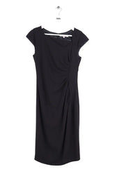 Robe LK Bennett Davina Noir en Synthétique, taille L - Seconde Main