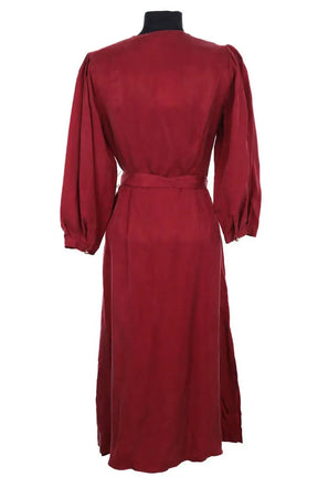 Robe LK Bennett Iris Bordeaux en Synthétique
