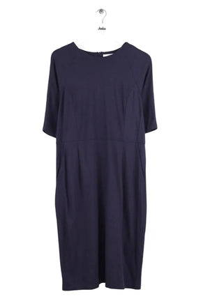 Robe LK Bennett Liya Marine en Viscose, taille XXXL - Seconde Main