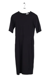 Robe LK Bennett Liya Noir en Viscose, taille S - Seconde Main