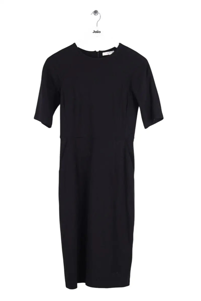Robe LK Bennett Liya Noir en Viscose, taille S - Seconde Main