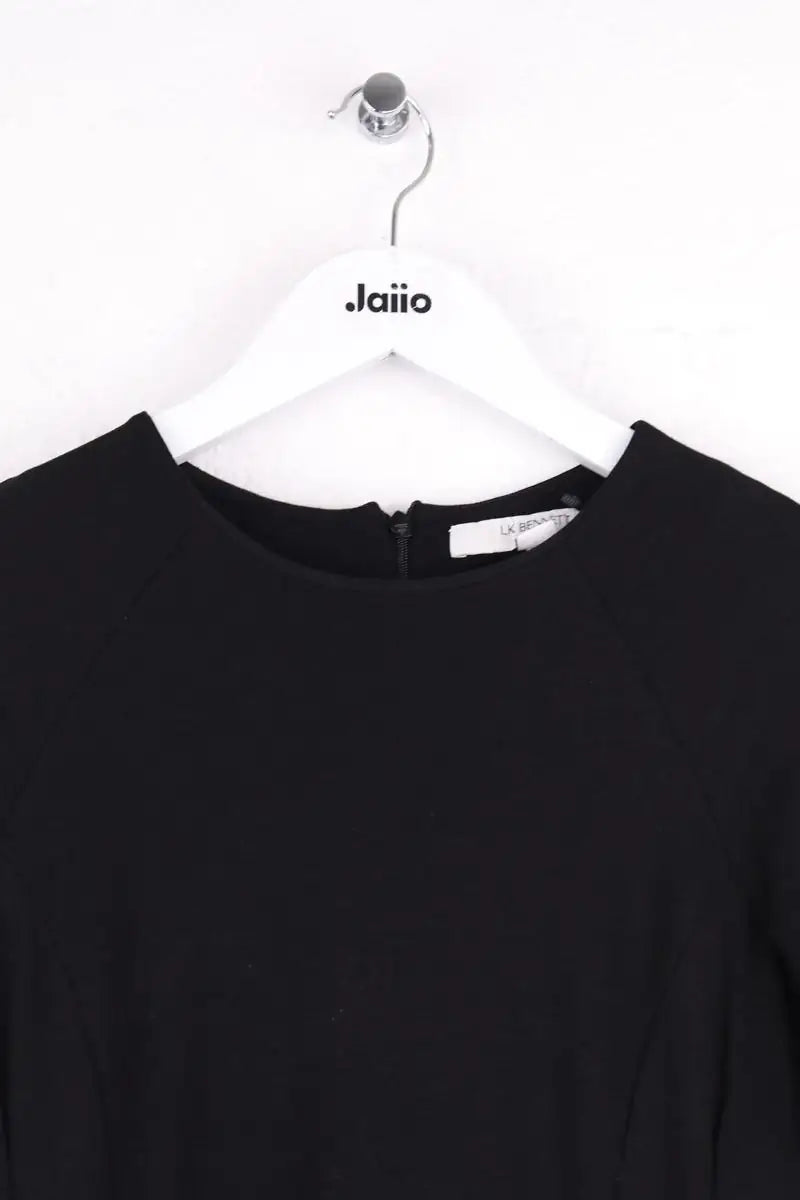 Robe LK Bennett Liya Noir en Viscose