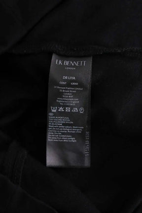 Robe LK Bennett Liya Noir en Viscose