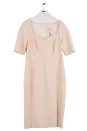 Robe LK Bennett Lux Blanc en Polyester, taille XXL - Seconde Main