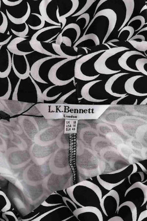 Robe LK Bennett Noir en Viscose