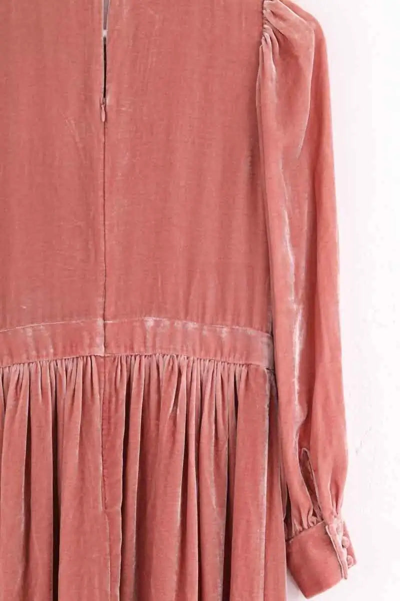 Robe LK Bennett Rose en Viscose