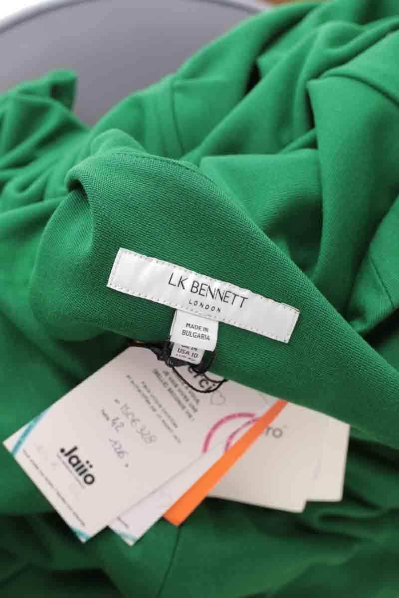 Robe LK Bennett Vert en Viscose
